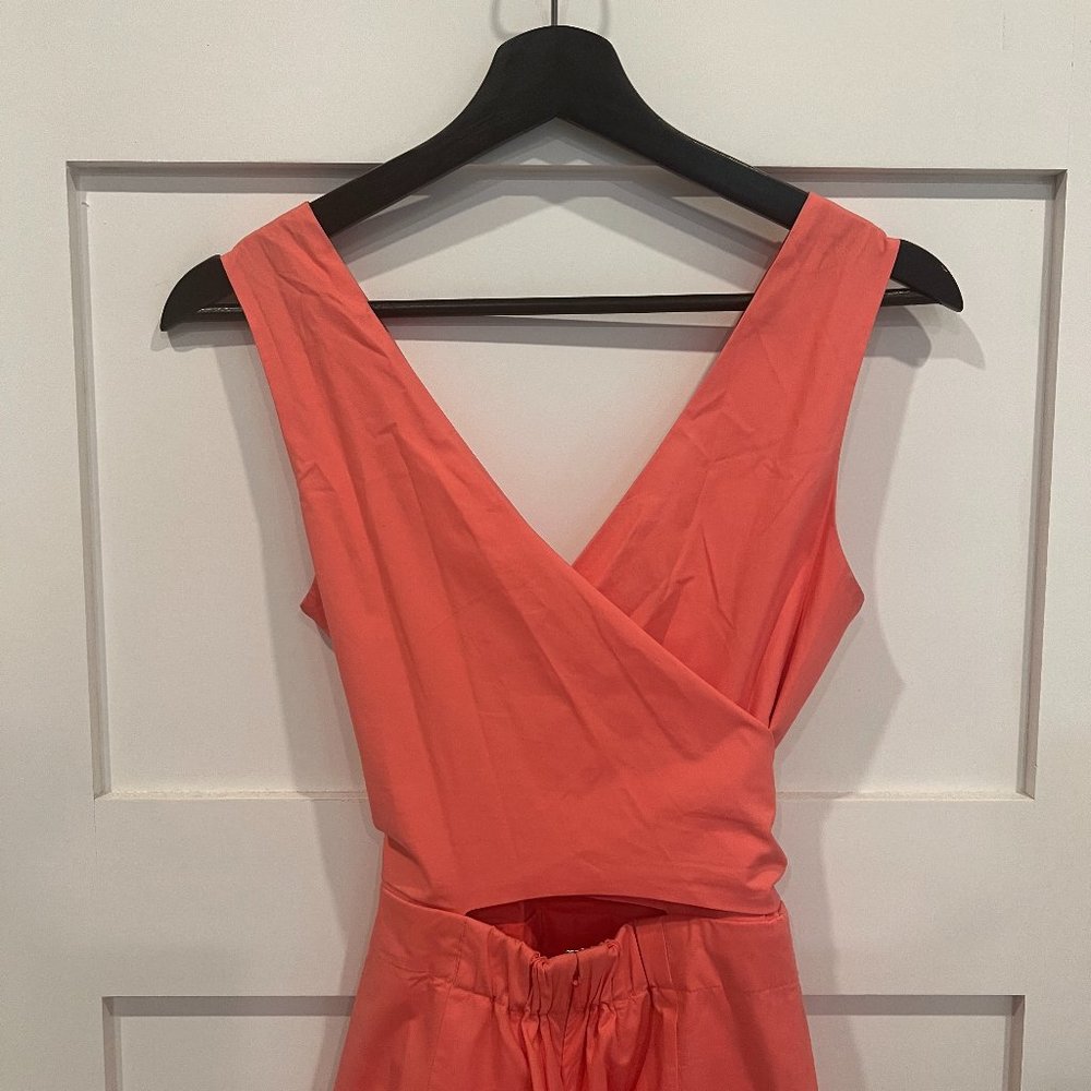 J. Crew Jumpsuit CORAL - Wrap-tie - Size 00 - Picture 5 of 8